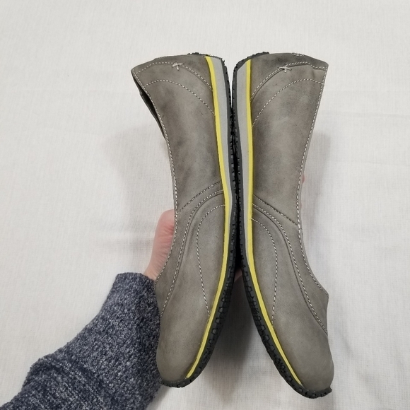 Eddie Bauer | Stine Gray Suede Flats size 9 travex hiking trails outdoor EUC‎ - Picture 10 of 11